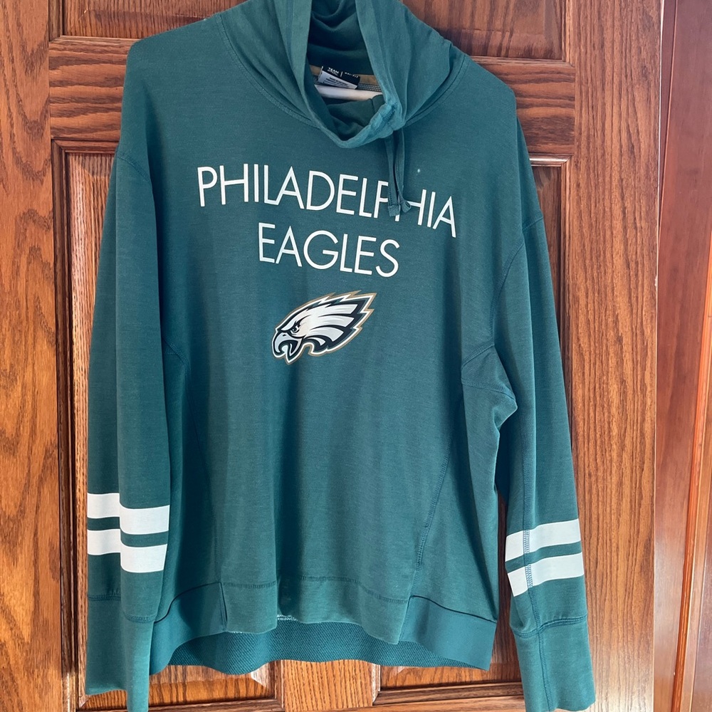 Nike midnight green Dri-FIT Hoodie NFL team Apparel women’s size Large